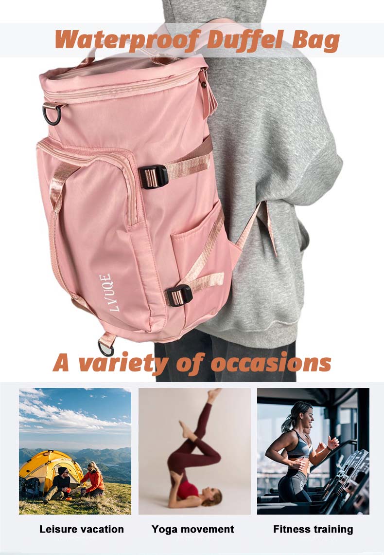 Waterproof 3 In 1 Gym Backpack For Girls Waterproof 3 In 1 Gym Backpack For Girls