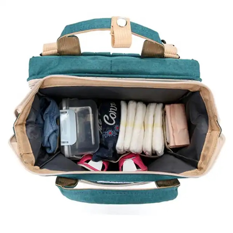 Polyester Fabric Diaper Bag For Baby Outdoor