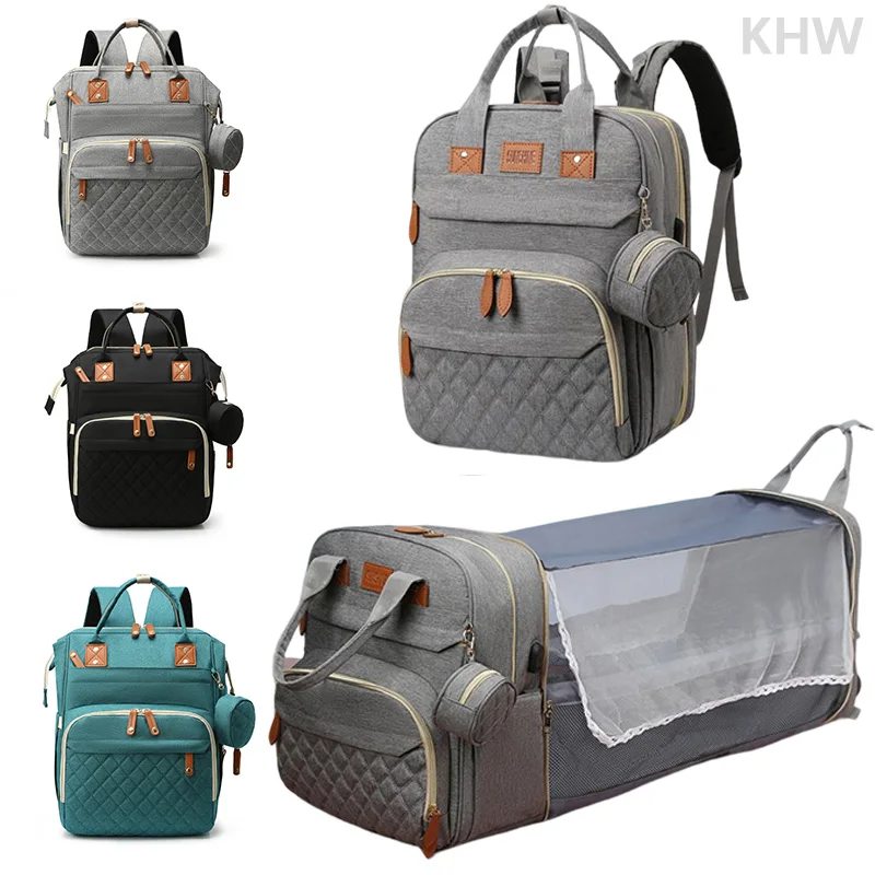 Polyester Fabric Diaper Bag For Baby Outdoor