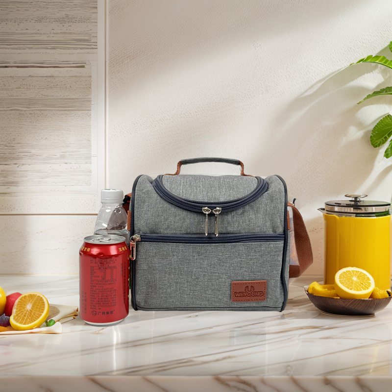 Aluminum Shopping Cooler Bag For Lunch