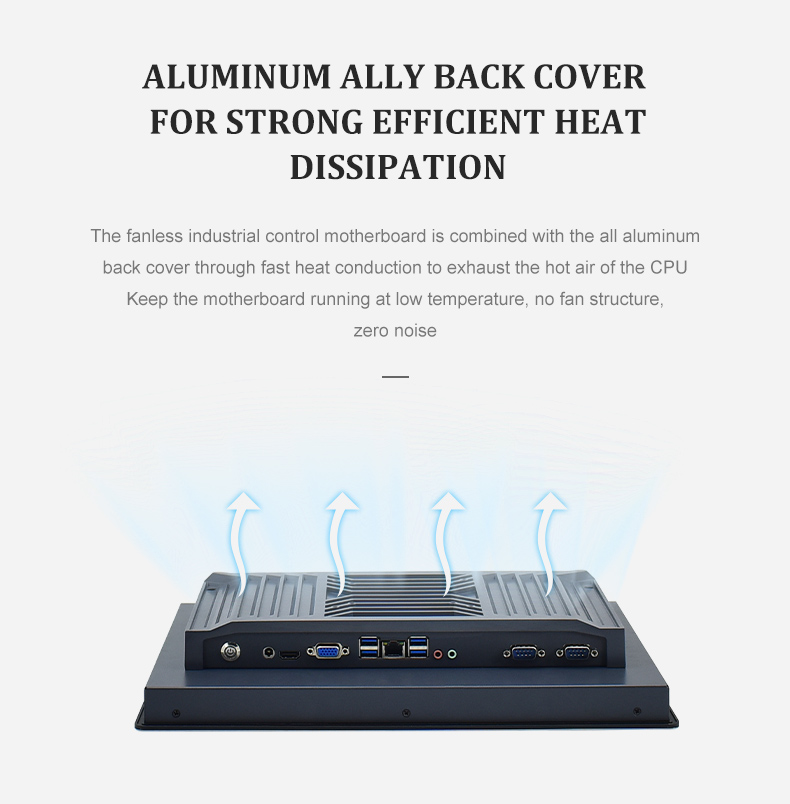 industrial pcap capacitive touch lcd panel monitor