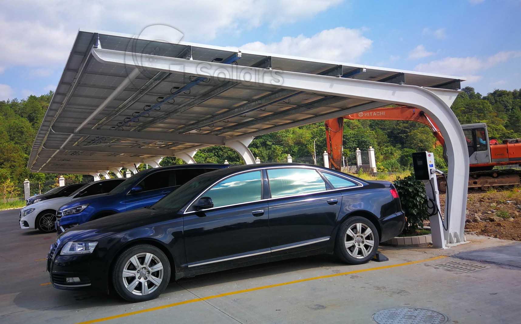 steel solar carport 