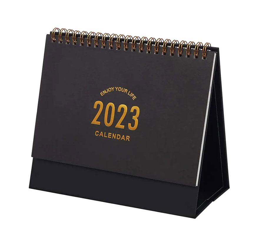 Personalized Custom Logo 2024 Desk Calendar 365 Inspirational Monthly Calendar with Logo