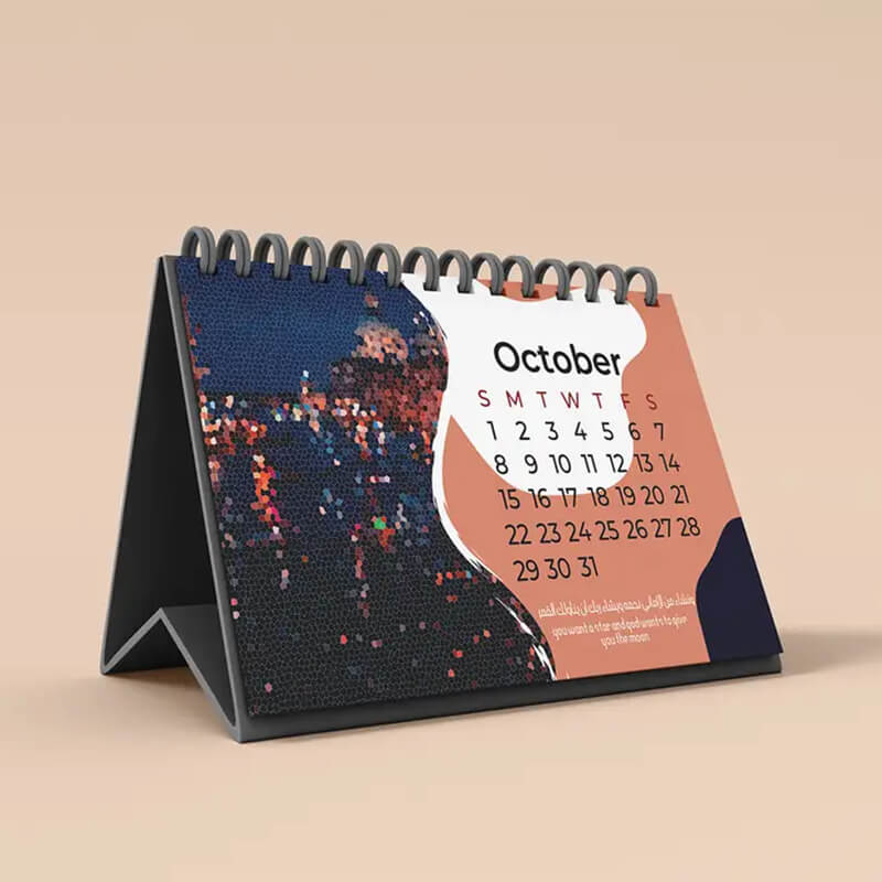 Large Double Coil Hardcover Calendar