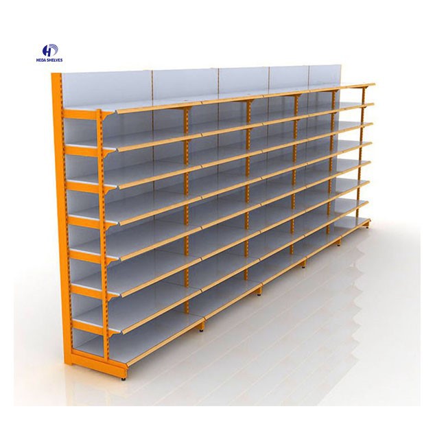 supermarket shelves supermarket shelves