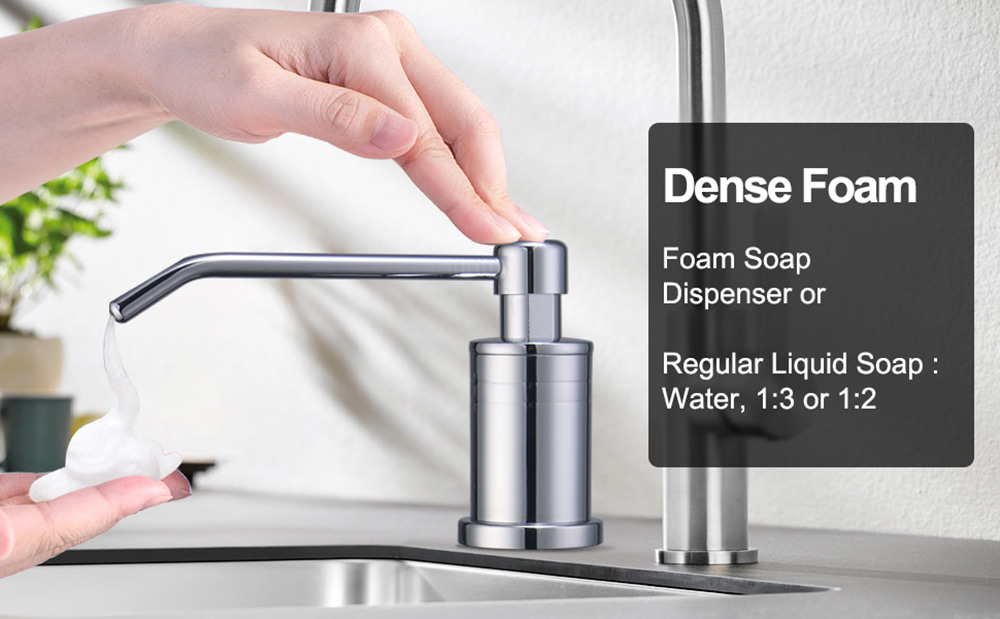 Foaming Soap Dispenser Kitchen Sink Foaming Soap Dispenser Kitchen Sink