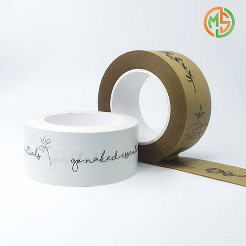 Eco-friendly Durable Self Adhesive Kraft Paper Tape for Box Package Eco-friendly Durable Self Adhesive Kraft Paper Tape for Box Package