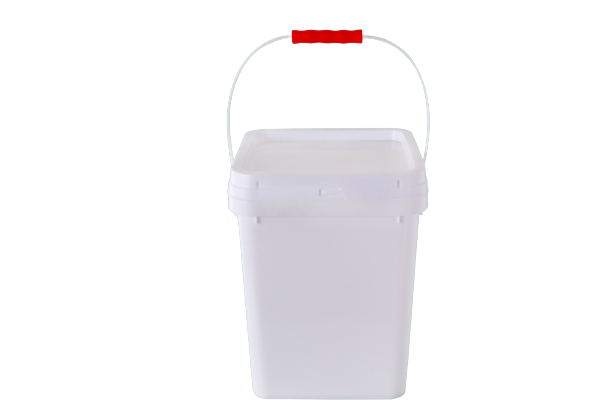 20L plastic square pail