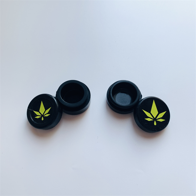 Custom Logo Silicone Jars Oil Wax Silicone Jars
