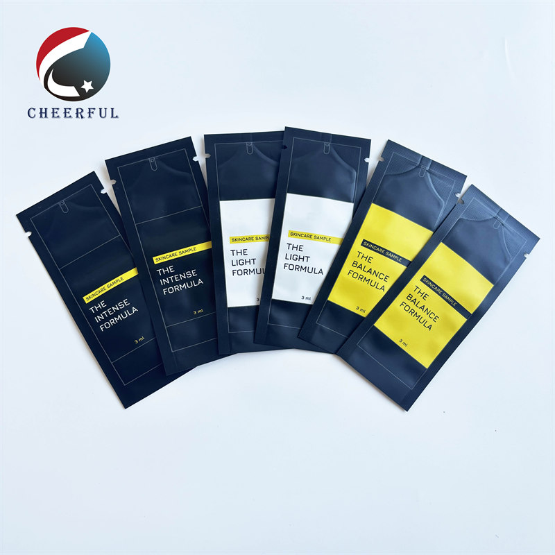 Lotion Sample Packaging Cosmetic Sample Packaging