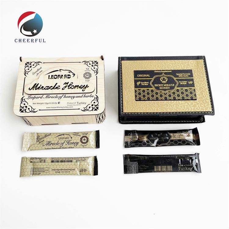 Royal Honey Box 22g honey sachet packaging