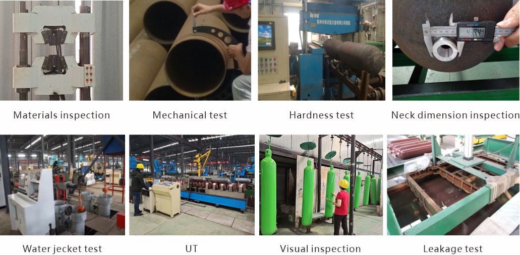 Quality Control CNG cylinder testing