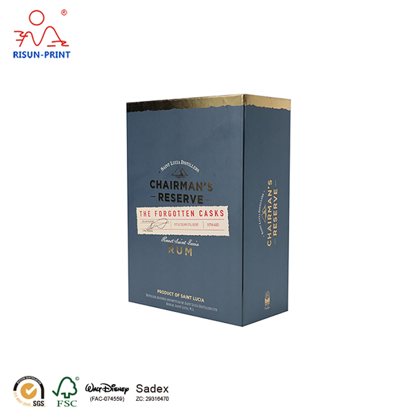 Factory Customized CMYK Printing Whiskey Box Factory Customized CMYK Printing Whiskey Box
