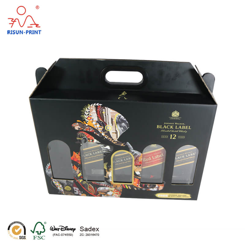 Whisky Bottle Packaging Rigid Bar Box Whisky Bottle Packaging Rigid Bar Box