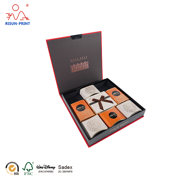 Custom Mooncake Box Packing Custom Mooncake Box Packing