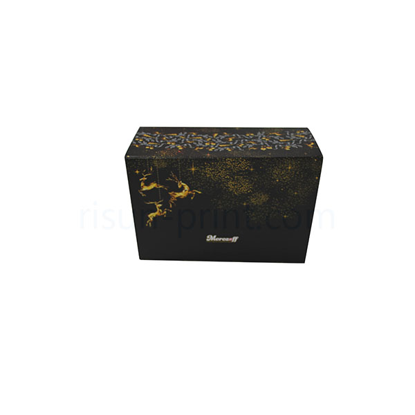 Black background paper box Black background paper box