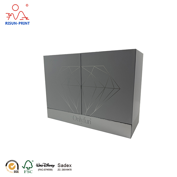 Double- Door Opening Cosmetic Packaging Gift Box Double- Door Opening Cosmetic Packaging Gift Box