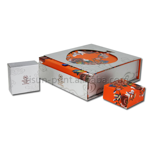 Foldable Paper Mooncake Box Foldable Paper Mooncake Box