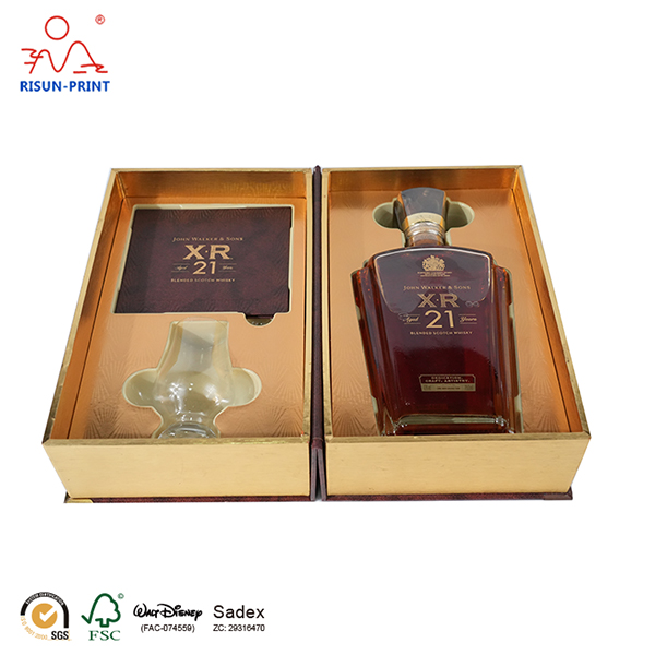 Custom XR 21 Years Whisky packaging box Custom XR 21 Years Whisky packaging box
