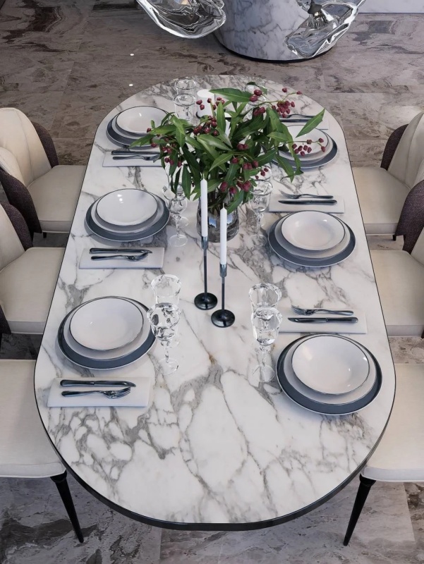Statuario Marble table top