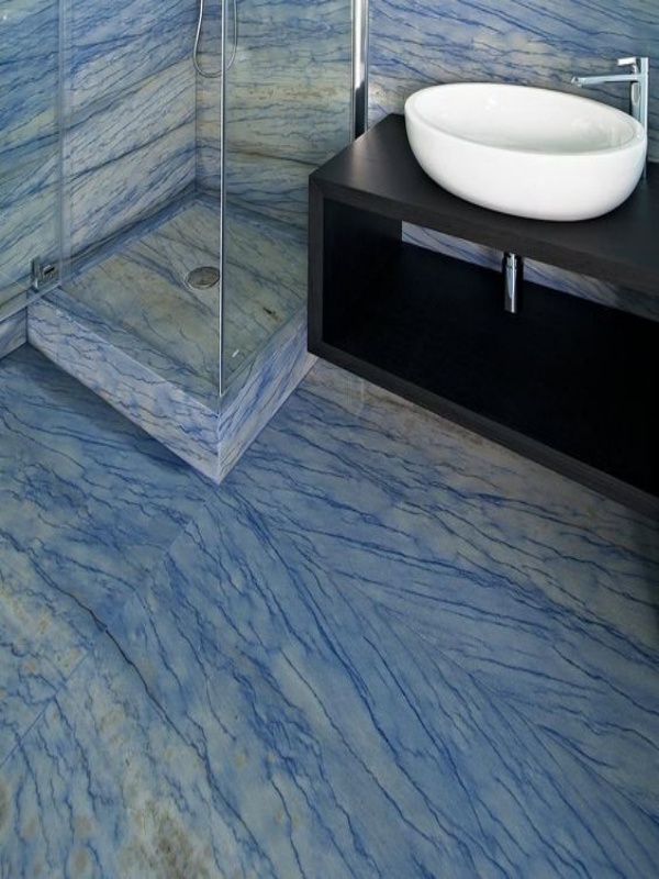 azul macaubas quartzite flooring