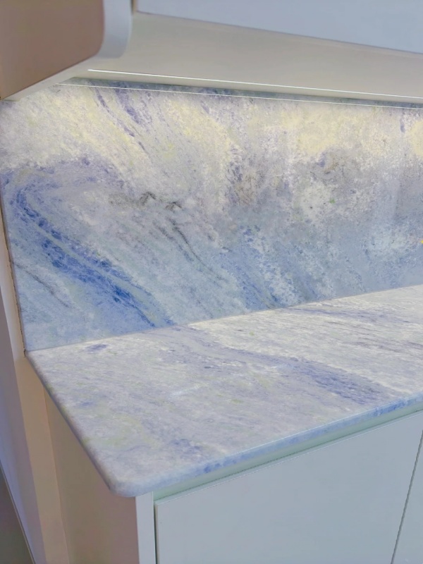 Iceberg Blue Quartzite countertops