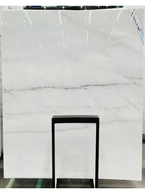 Colombian white marble bar top
