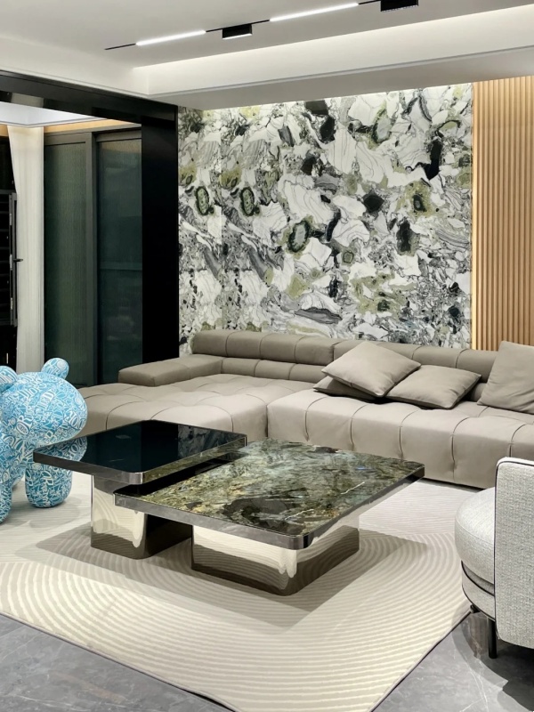 Ice Jade Green Marble wall tiles