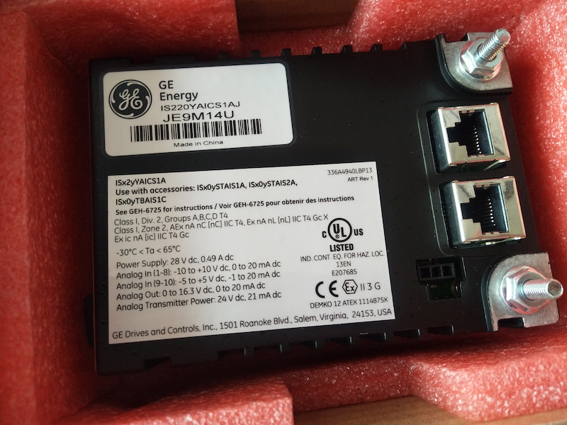GE IS220YAICS1A GE IS220YAICS1A