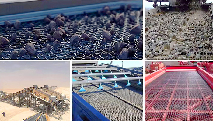 65mn Woven Vibrating Screen Mesh for Crushing and Screening