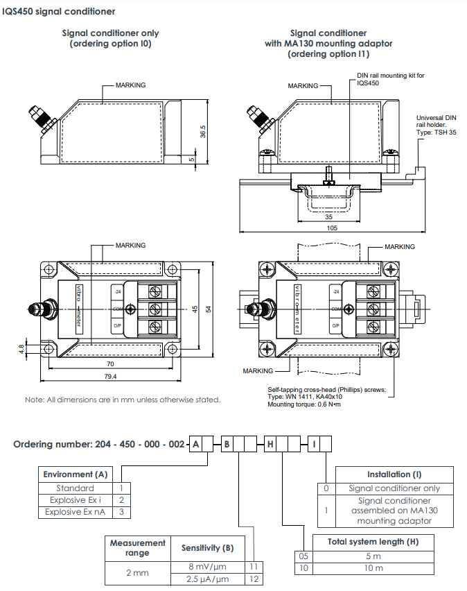 IQS450 204-450-000-002 IQS450 204-450-000-002