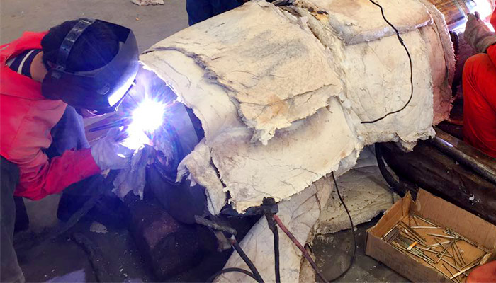 Stainless Steel Weld Overlay
