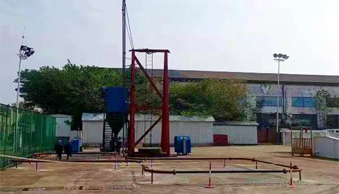 Pneumatic Conveying System Test Field