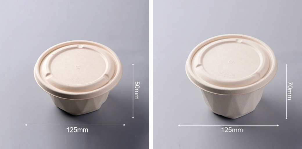 Sugarcane Bagasse Soup Bowl Sugarcane Bagasse Soup Bowl
