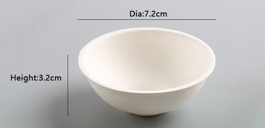 Sugarcane Bagasse Hexagonal Bowl Sugarcane Bagasse Hexagonal Bowl