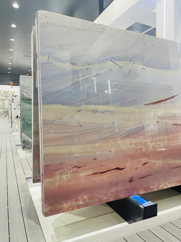 Azul Imperiale Marble slabs