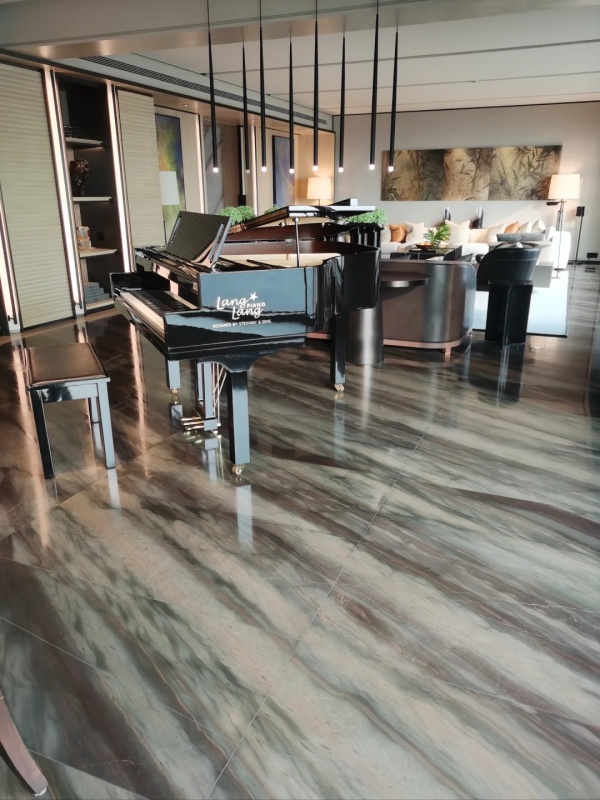 Elegant Brown Quartzite flooring