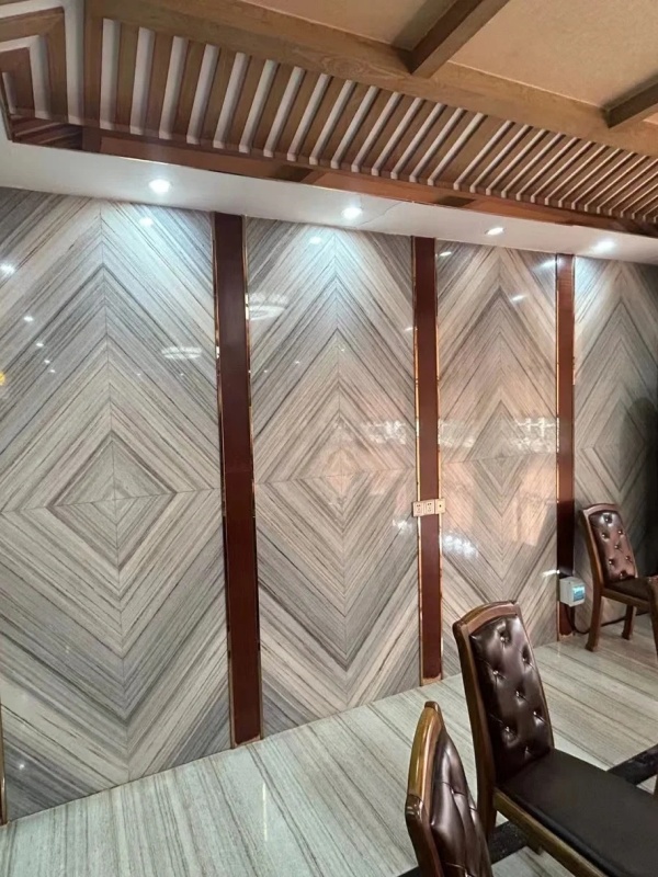 Crystal Wood Vein Marble booked match