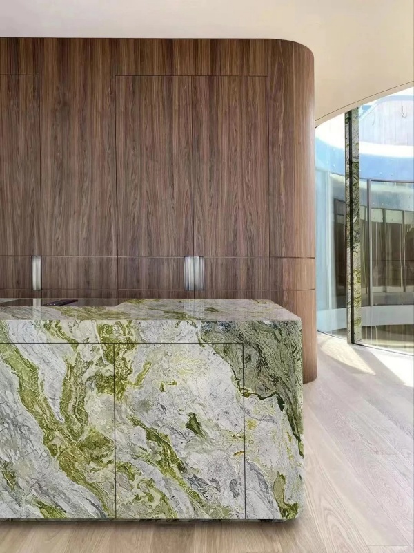 China Jade Green Onyx countertops