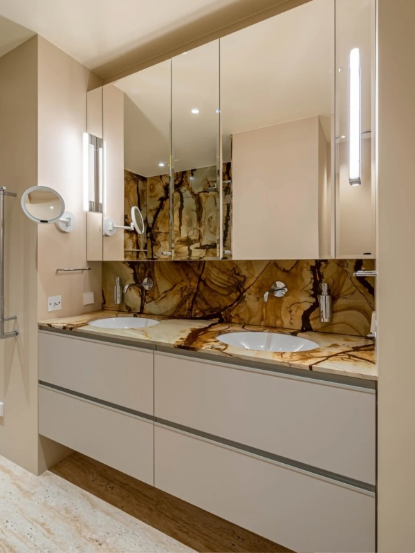 Roma Imperiale Quartzite vanity