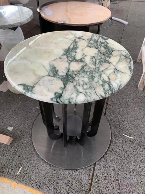 Violet Green Marble table