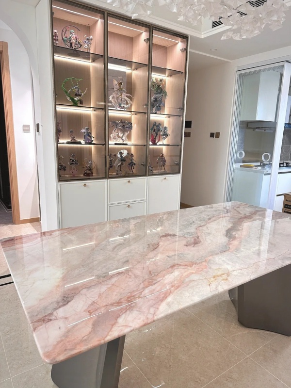 Rosa Patara Marble table tops