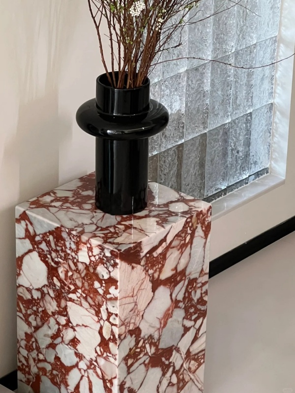 Bulgari Red Marble Desk Tops