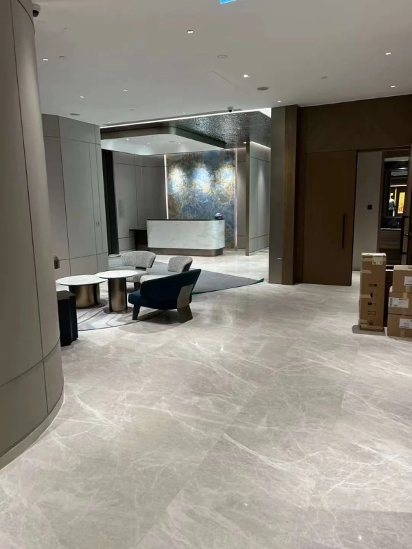 French Vanilla Marble flooring
