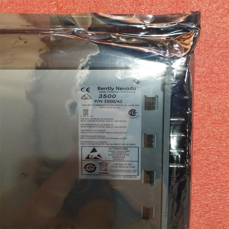 3500/42M Proximitor Seismic Monitor 176449-02 3500/42M Proximitor Seismic Monitor 176449-02