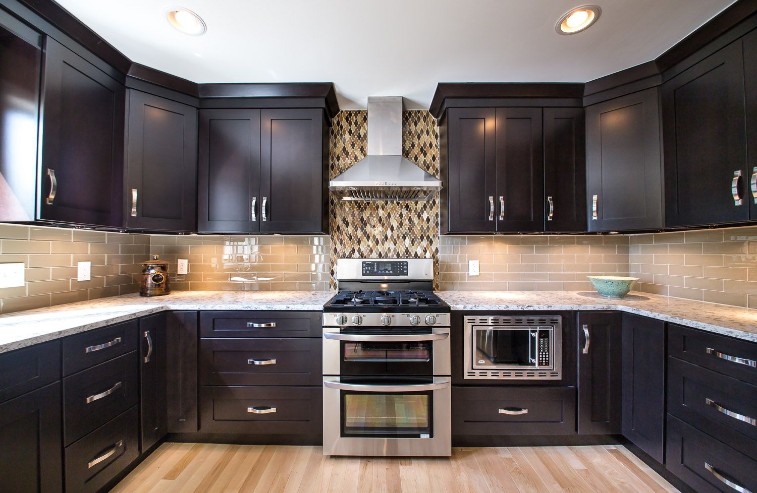 American Espresso shaker kitchen cabinet American Espresso shaker kitchen cabinet