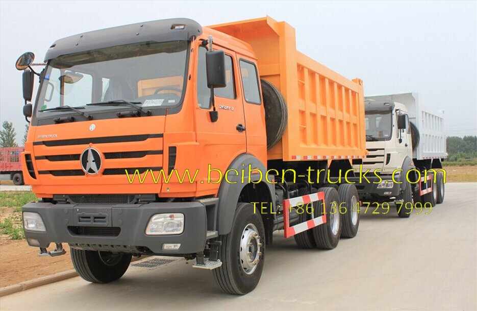 Beiben 6*6 drive dump truck Beiben 6*6 drive dump truck