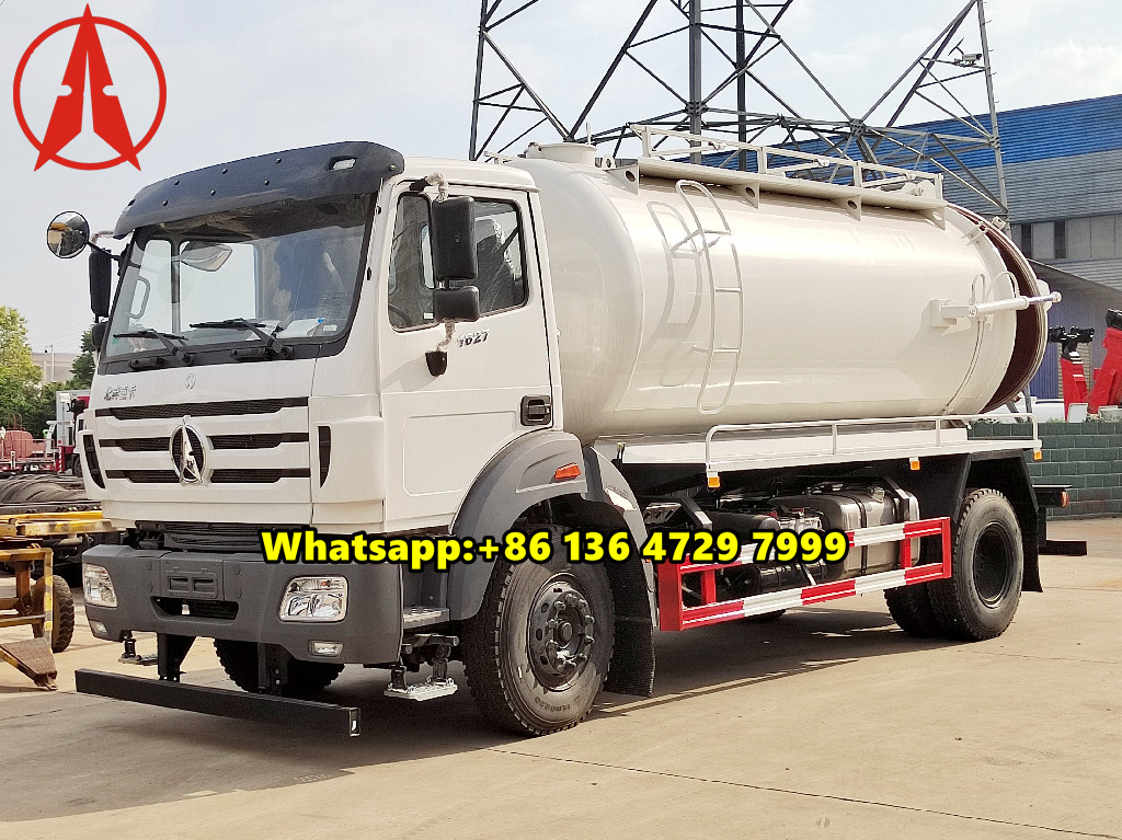 North benz vacuum tanker truck 10000L