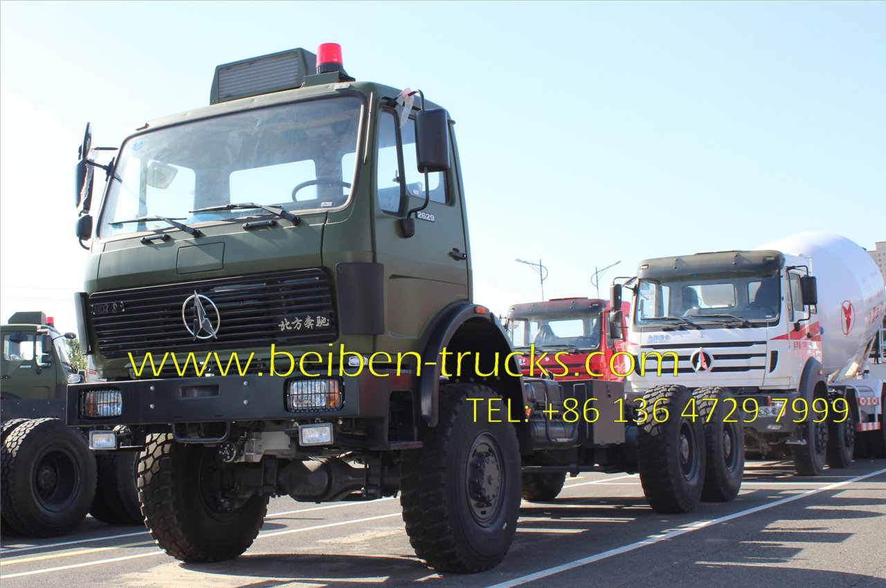 beiben 2629 military tractor truck beiben 2629 military tractor truck