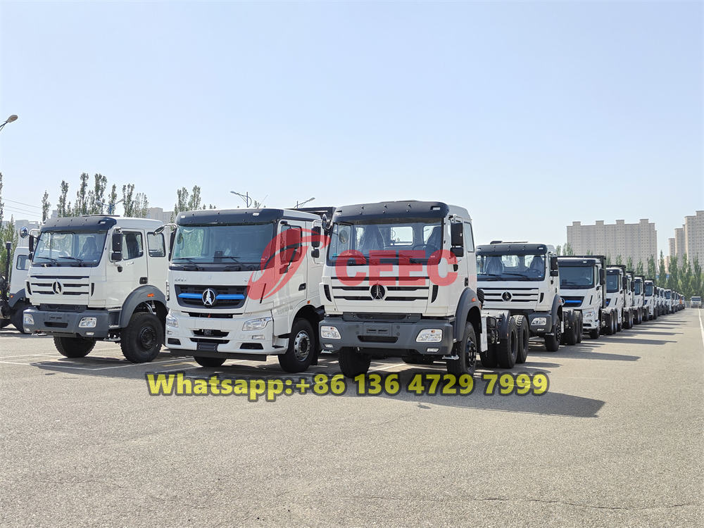 Beiben 10 wheeler 420HP tractor for sale